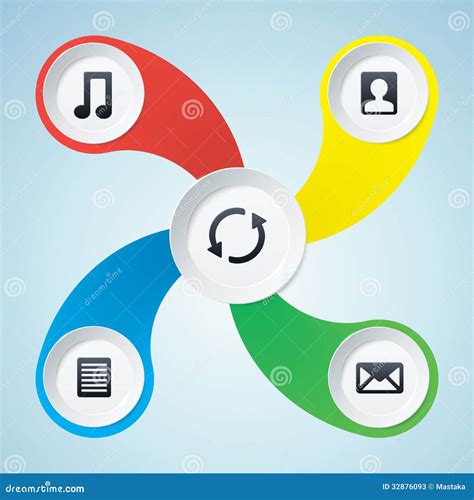 Multimedia Design Elements stock vector. Illustration of presentation ...