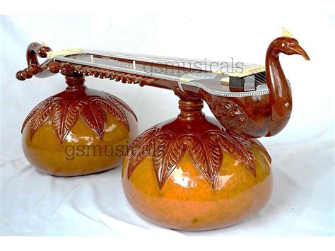 VICHITRA VEENA RUDRA ANTIQUE INDIAN INSTRUMENT BEEN GSM035 CA