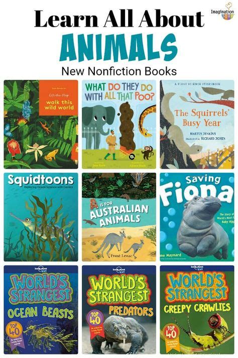 Learn About Animals: New Nonfiction Books for Ages 4 – 14 | Kids nonfiction, Nonfiction books ...