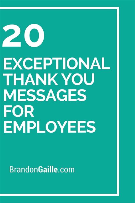 50 Long Thank You Notes for Employees (Year End & Speeches) | How to ...