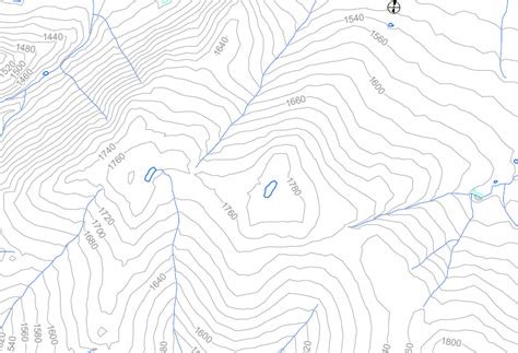 arcgis desktop - How to position contour labels in Maplex above the line? - Geographic ...