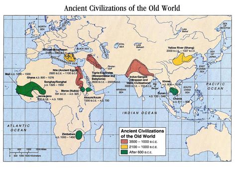 First Civilizations Map