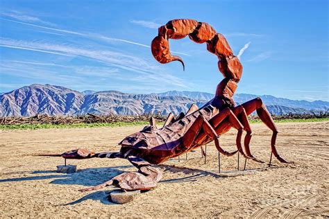 Galleta Meadows Art Sculptures In Borrego Springs, California Inside the Anza Borrego Desert ...