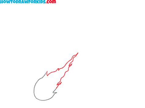 How to Draw a Fireball - Easy Drawing Tutorial For Kids