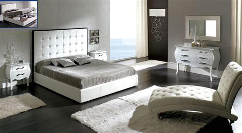 Peninsula White Modern Italian Bedroom set - N Star Modern Furniture