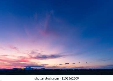 Dusk Evening Sky Royalty Free HD Stock Photo and Image