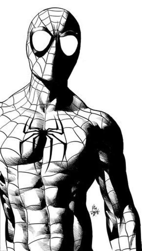 Spider-man by Mike Deodato Jr #comicbookgenres #comic #book #genres | Spiderman art sketch ...