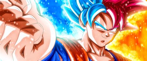 Goku Wallpaper 4K, Super Saiyan Blue