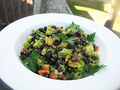 Zesty Black Bean and Avocado Salad | Lisa's Kitchen | Vegetarian Recipes | Cooking Hints | Food ...