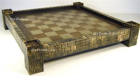 18" Medieval Times Castle Chess Board | eBay