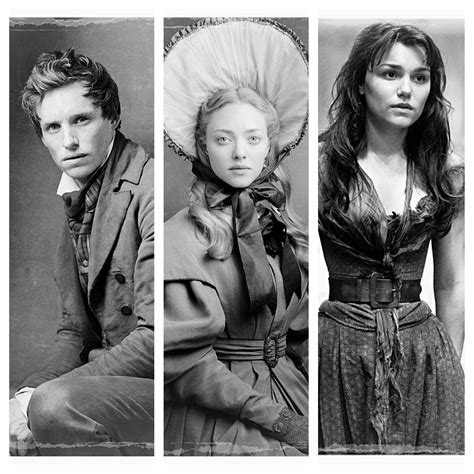 Marius, Cosette, and Eponine from Les Miserables :) - I should probably ...