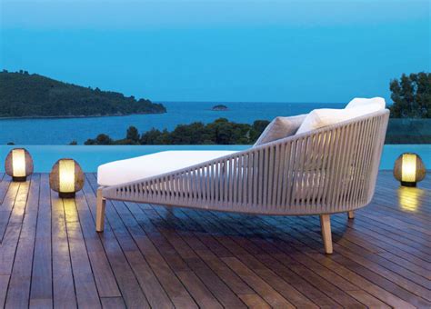 Tribu Mood Garden Lounge Bed - Tribu Outdoor Furniture At Go Modern