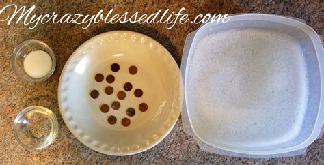 Easy Science Experiment: Cleaning Pennies | My Crazy Blessed Life!