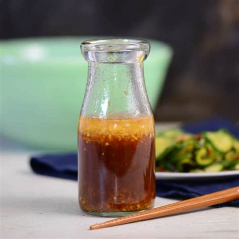 Sesame Ginger Salad Dressing | Foodology Geek