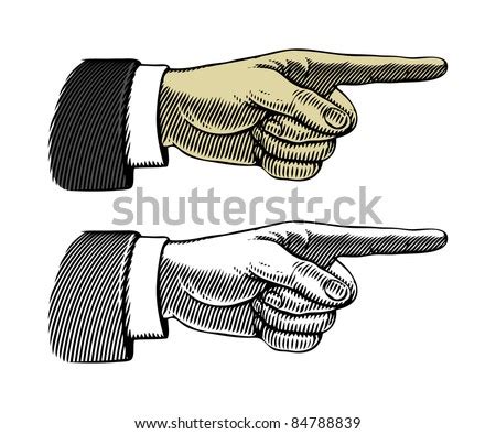 Pointing Finger (Vector Illustration) - 84788839 : Shutterstock