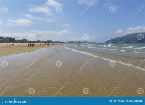 Laredo Beach, Cantabria, Spain. Stock Image - Image of tourism ...