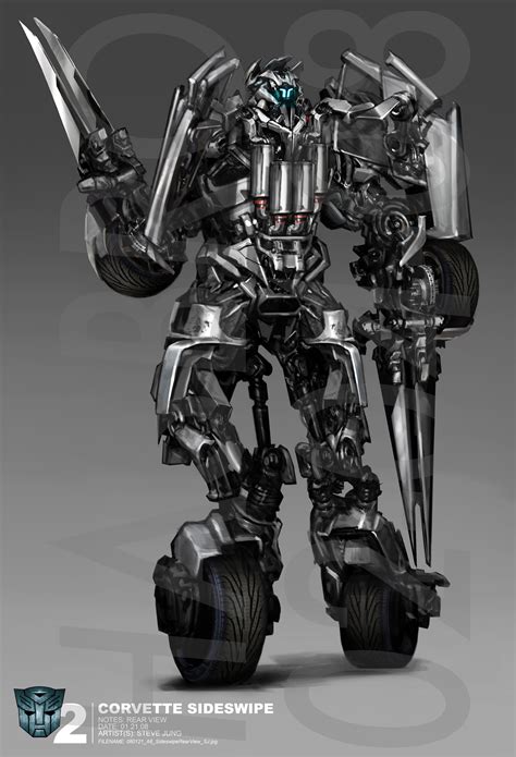 Revenge of the Fallen Sideswipe Concept Art - Transformers News - TFW2005