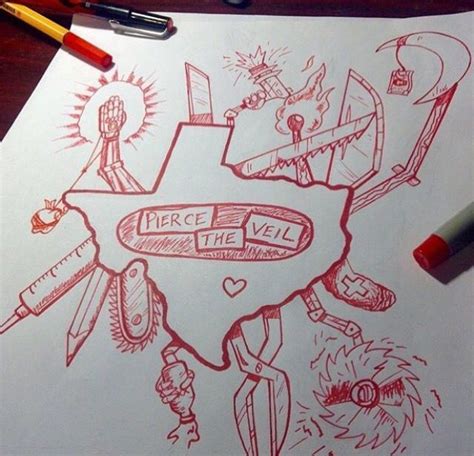 Texas Is Forever | Pierce the veil, Really cool drawings, Cool drawings