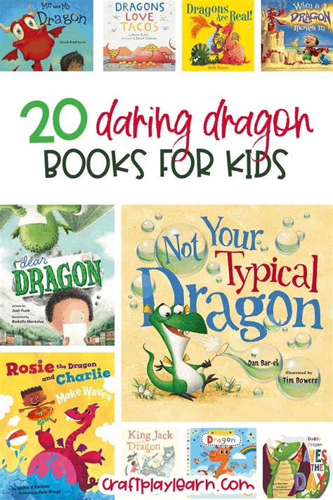 20 Best Dragon Books For Kids and Toddlers - Craft Play Learn