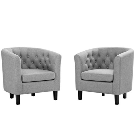 Modern Contemporary Urban Design Living Room Lounge Club Lobby Armchair Accent Chair, Set of Two ...