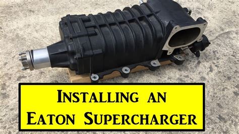 DIY Eaton Supercharger Installation - Part 3 - YouTube