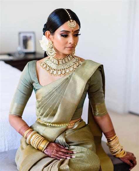 Pastel Kanjeevaram Sarees Featuring Gorgeous South Indian Brides | Indian wedding wear, South ...