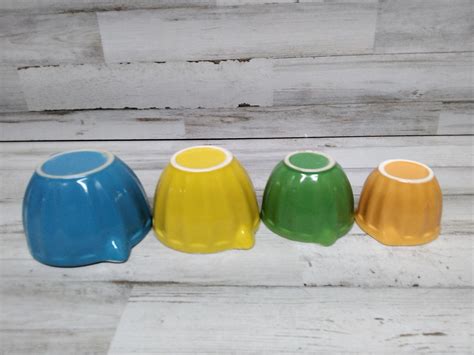 Ceramic Measuring Cups / Primary Color Measuring Cups / Resto - Etsy