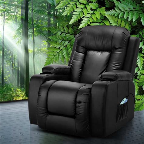 Recliner Chair Electric Massage Lift Chairs Heated Lounge Sofa ...