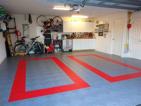 Wow this is a beautiful garage! | Garage floor tiles, Garage floor, Garage tile