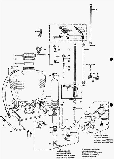 Solo Backpack Sprayer Parts Diagram