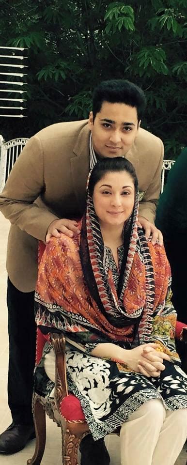 Maryam Nawaz With Her Son Junaid Safdar - Pakistan Images & Photos