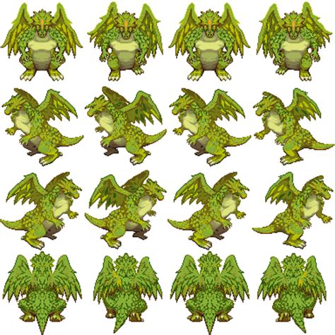 Dragon Sprites Png