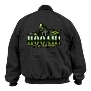 US Army HOOAH Logo Jacket | Flying Tigers Surplus