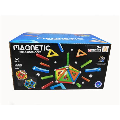 MAGNETIC BUILDING BLOCKS 52 PCS