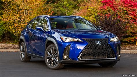 2019 Lexus UX F Sport (Color: Ultrasonic Blue Mica) | Front Three-Quarter