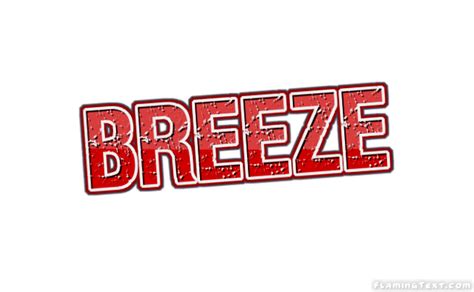 Breeze Logo | Free Name Design Tool from Flaming Text