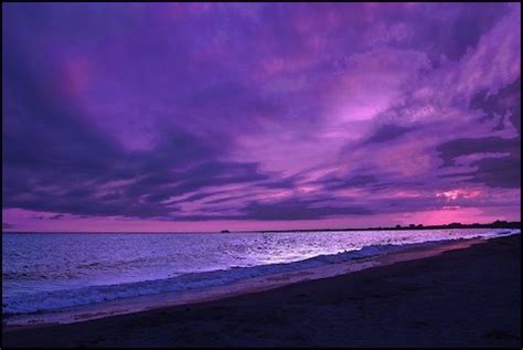 purple color - Αναζήτηση Google | Purple sunset, Purple sky, Purple beach