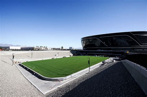 Look Inside the (For Now) Fan-Less Allegiant Stadium - Built | The ...