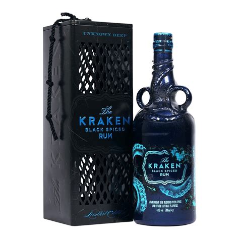 Kraken Black Spiced Rum - Deep Sea Bioluminescence Limited Edition ...