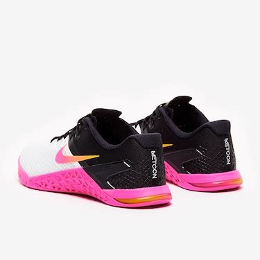 Nike Womens Metcon 4 XD - White/University Gold-Laser Fuchsia- Womens Shoes - CD3128-100