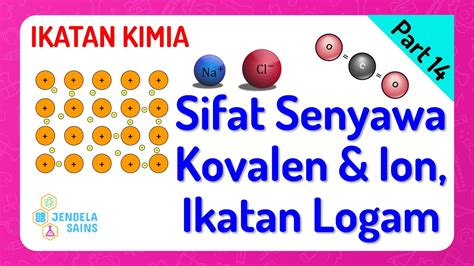 Ikatan Kimia • Part 14: Sifat Senyawa Ion dan Kovalen, Ikatan Logam - YouTube