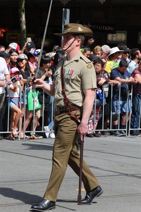 Australian Army Officers Participate at 2019 Australia Day Parade in ...