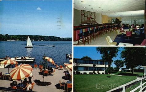 Three Views of Brown's Lake Resort in Burlington, Wisconsin | Lake resort, Resort, Burlington