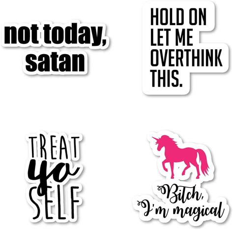 Top 9 Funny Laptop Stickers Overthink - Home Easy