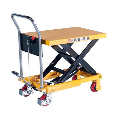 Manual Scissor Mobile Lift Table Wholesale Supplier | Staxx