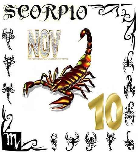 Scorpio Born on November 10