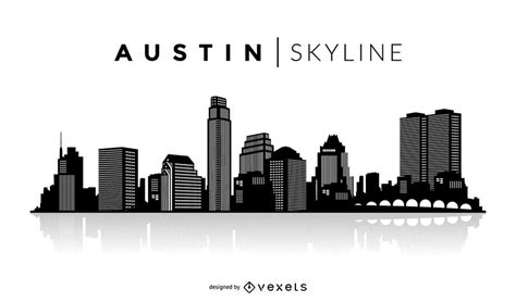 Austin Skyline Vector at GetDrawings | Free download