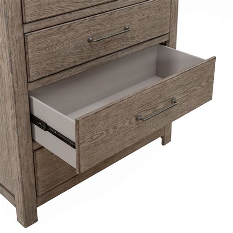 Liberty Furniture Skyview Lodge 906-BR41 Rustic 5-Drawer Bedroom Chest ...