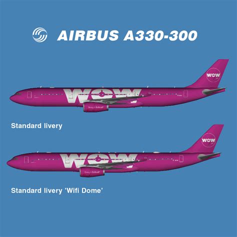 WOW Air Airbus A330-300 FSPainter FSX