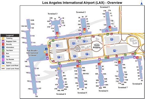 Los Angeles International Airport (LAX) | California - contacts, code, map, airlines